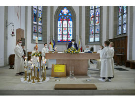 Dankwortgottesdienst der Erstkommunionkinder  (Foto: Karl-Franz Thiede)